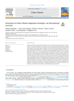 Awareness of urban climate adaptation strategies –an international overview