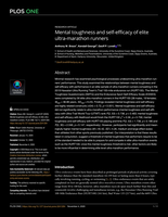 Mental toughness and self-efficacy of elite ultra-marathon runners