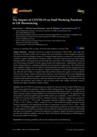 The Impact of COVID-19 on Staff Working Practices in UK Horseracing