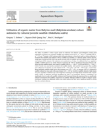 Utilisation of organic matter from Babylon snail (Babylonia areolata) culture sediments by cultured juvenile sandfish (Holothuria scabra)