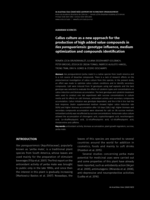 Callus culture as a new approach for the production of high added value compounds in Ilex paraguariensis: genotype influence, medium optimization and compounds identification