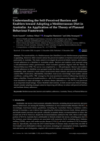 Understanding the Self-Perceived Barriers and Enablers toward Adopting a Mediterranean Diet in Australia: An Application of the Theory of Planned Behaviour Framework