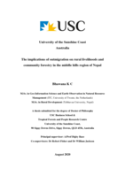 The implications of outmigration on rural livelihoods and community forestry in the middle hills region of Nepal