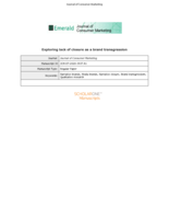 Exploring lack of closure as a brand transgression