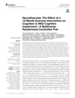 NeuroExercise: The Effect of a 12-Month Exercise Intervention on Cognition in Mild Cognitive Impairment—A Multicenter Randomized Controlled Trial