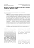 Movement-Versus Sporting-Based Physical Education in Elementary Schools: Does Either Ensure Quality?