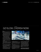 Go Slow, Cherish Now