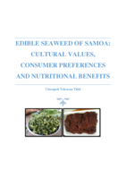 Edible seaweeds of Samoa: cultural values, consumer preferences and nutritional benefits
