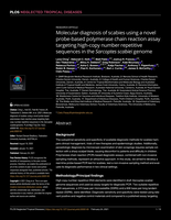 Molecular diagnosis of scabies using a novel probe-based polymerase chain reaction assay targeting high-copy number repetitive sequences in the Sarcoptes scabiei genome