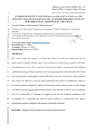 Combined effects of neem (Azadirachta indica) and sesame (Sesamum indicum) oil as wood preservative on subterranean termites in the field