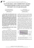 Sustainable and community-based tourism models for alleviating poverty in Citarum Basin