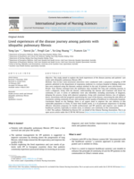 Lived experiences of the disease journey among patients with idiopathic pulmonary fibrosis
