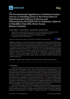 The Environmental Significance of Sediment Surface Area as a Controlling Factor in the Preservation of Polychlorinated Dibenzo-P-Dioxins and Dibenzofurans (PCDD/PCDF) in Sediments Adjacent to Woodfibre Pulp Mill, Howe Sound, British Columbia