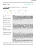 Mutualism promotes site selection in a large marine planktivore