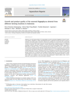 Growth and product quality of the seaweed Kappaphycus alvarezii from different farming locations in Indonesia
