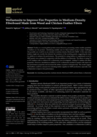 Wollastonite to Improve Fire Properties in Medium-Density Fiberboard Made from Wood and Chicken Feather Fibers