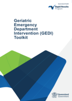 Geriatric Emergency Department Intervention (GEDI) Toolkit