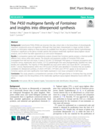 The P450 multigene family of Fontainea and insights into diterpenoid synthesis