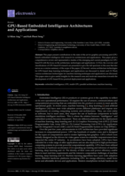 GPU-Based Embedded Intelligence Architectures and Applications