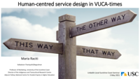 Human-centred service design in VUCA-times