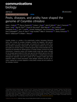 Pests, diseases, and aridity have shaped the genome of Corymbia citriodora