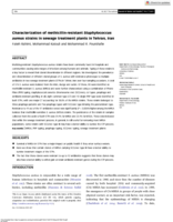 Characterization of methicillin-resistant Staphylococcus aureus strains in sewage treatment plants in Tehran, Iran