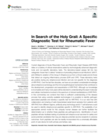 In Search of the Holy Grail: A Specific Diagnostic Test for Rheumatic Fever