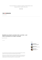 Seabirds are today’s canaries in the coal mine – and they’re sending us an urgent message