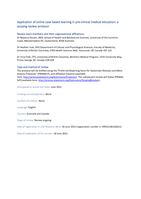 Application of online case based learning in pre-clinical medical education: a scoping review protocol