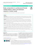 Body composition in professional female netball players within and between seasons: a cohort study