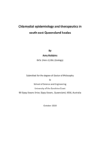 Chlamydial epidemiology and therapeutics in south east Queensland koalas