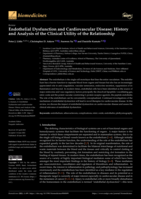 Endothelial Dysfunction and Cardiovascular Disease: History and Analysis of the Clinical Utility of the Relationship