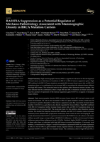 RASSF1A Suppression as a Potential Regulator of Mechano-Pathobiology Associated with Mammographic Density in BRCA Mutation Carriers