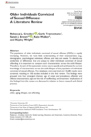Older Individuals Convicted of Sexual Offenses: A Literature Review