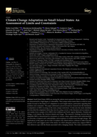Climate Change Adaptation on Small Island States: An Assessment of Limits and Constraints