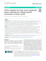 Online database for brain cancer-implicated genes: exploring the subtype-specific mechanisms of brain cancer