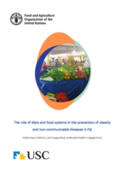 The role of diets and food systems in the prevention of obesity and non-communicable diseases in Fiji: Gathering evidence and supporting multistakeholder engagement