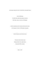 Connecting to Figure Out How to Teach ESOL: A Grounded Theory