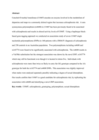 HapMap tag-SNP analysis confirms a role for COMT in schizophrenia risk and reveals a novel association