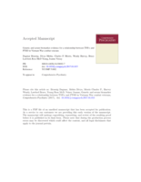 Genetic and serum biomarker evidence for a relationship between TNFα and PTSD in Vietnam war combat veterans
