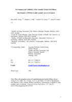 Development and validation of the Cannabis Refusal Self-Efficacy Questionnaire (CRSEQ) in adult cannabis users in treatment