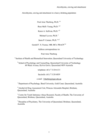 Alexithymia, craving and attachment in a heavy drinking population