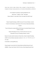 An investigation of schizotypy in injecting amphetamine users