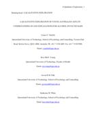 A Qualitative Exploration of Young Australian Adults' Understanding of and Explanations for Alcohol-Involved Rape