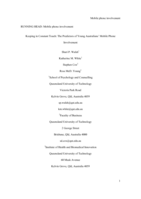 Keeping in constant touch: The predictors of young Australians’ mobile phone involvement