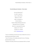 Parental bonding and alexithymia: A meta-analysis