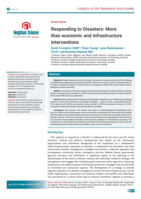 Responding to Disasters: More than economic and infrastructure interventions
