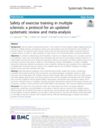 Safety of exercise training in multiple sclerosis: a protocol for an updated systematic review and meta-analysis