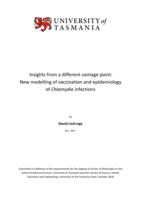 Insights from a different vantage point: New modelling of vaccination and epidemiology of Chlamydia infections