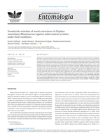 Termiticide activities of wood extractives of Ziziphus mauritiana (Rhamnaceae) against subterranean termites under field conditions